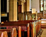 pews in the nave